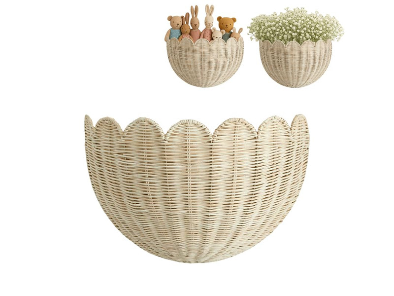 Африканские корзины, настенный декор для спальни, богемный чёрно-белый стиль