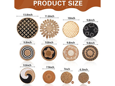 Богемный декор для спальни, африканский узор, настенный, кухонное хранение