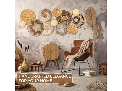 Пляжные украшения для дома, разноцветный круглый настенный декор, дешёвая распродажа