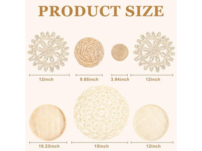 Настенное искусство макраме, богемный декор, разноцветный интерьер