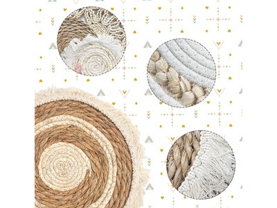 Нордические украшения для дома, африканский декор из ротанга для детской комнаты